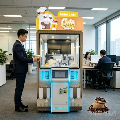 Coffee Equipment Stores - Automat do kawy komercyjny z automatycznym