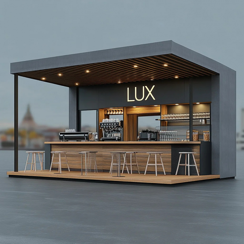 Projekt baru kawiarnianego 3D  – Coffee Equipment Stores recenzja i cena
