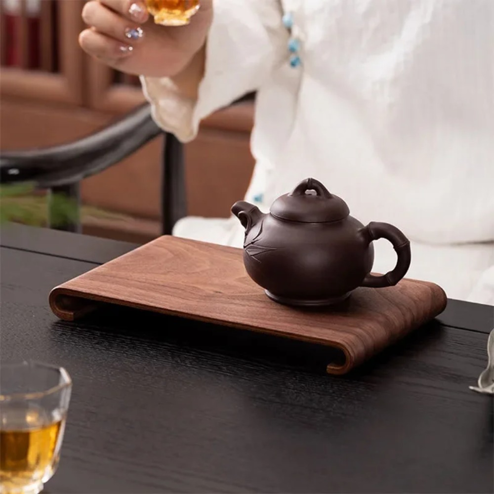 Drewniana taca na kawę i herba – Coffee Equipment Rack recenzja i cena