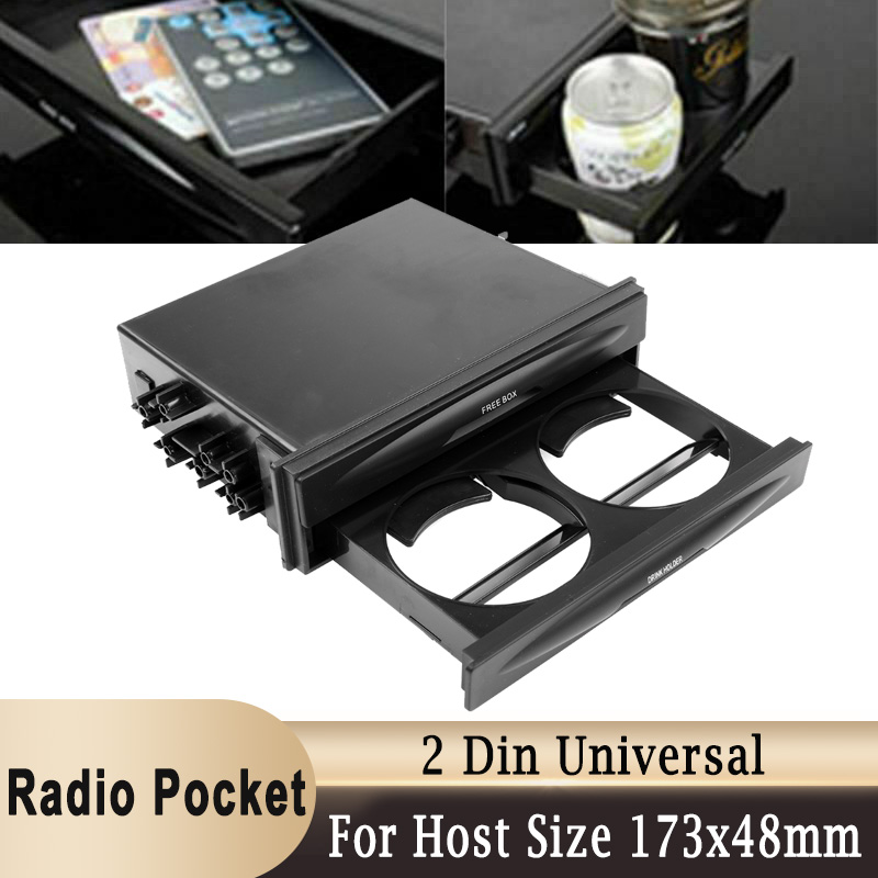 Universal 2 Din Car Radio Pock – Coffee Equipment Holder recenzja i cena